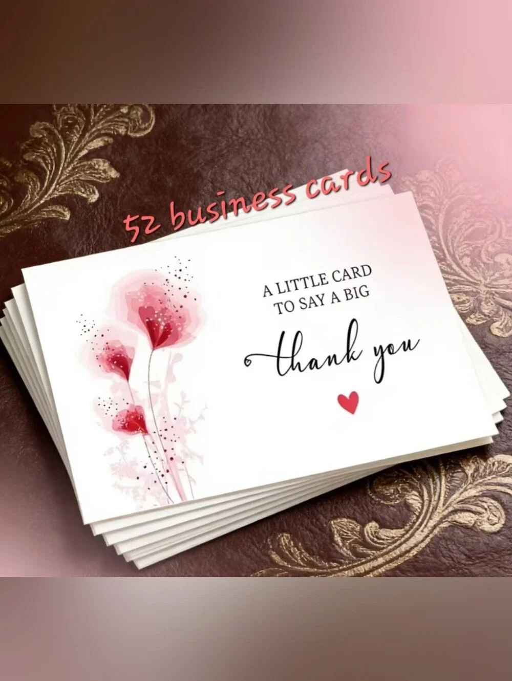 BUY NOW ✨️ Thank You Business Cards